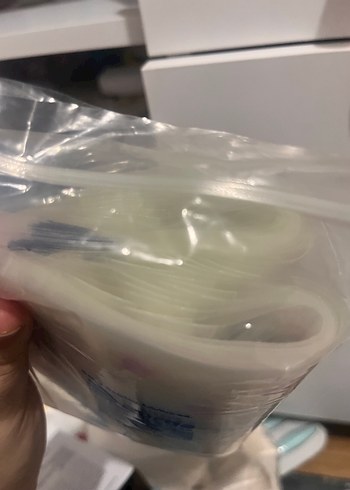 Mavi Pastel Anne Sütü Saklama Poşeti 200ml - Görsel 2