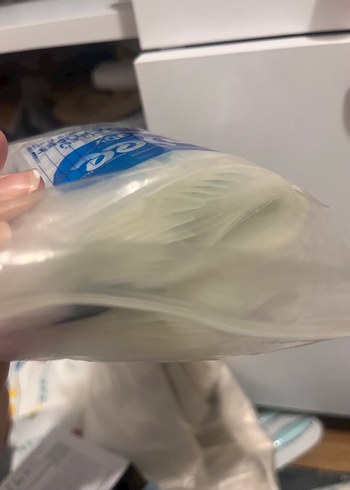 Mavi Pastel Anne Sütü Saklama Poşeti 200ml - Görsel 3