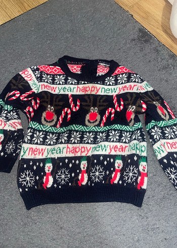 Yeni yıl bebek kazak - Görsel 2