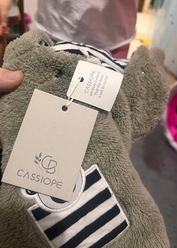 Kapüşonlu haki Erkek Çocuk Kürklü Mont - Görsel 2