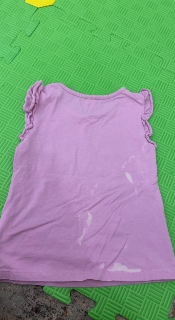 Kız Çocuk Pembe Fırfırlı Tişört - Görsel 2