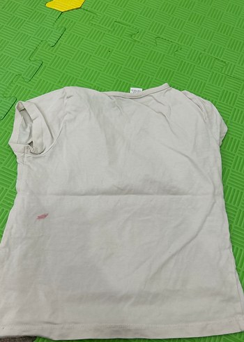 Baskılı Kız Çocuk Kısa Kollu Tişört - Görsel 4