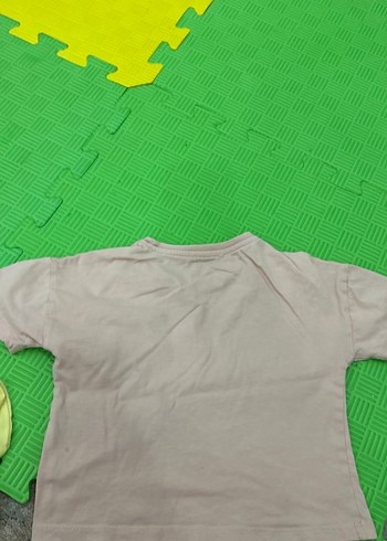 Baskılı Kız Çocuk Kısa Kollu Tişört - Görsel 2