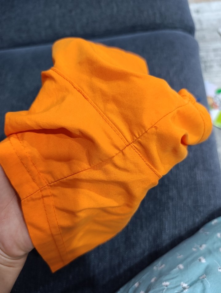 Turuncu Fermuarlı Erkek Yüzme Şortu(7-8yaş) - Görsel 5