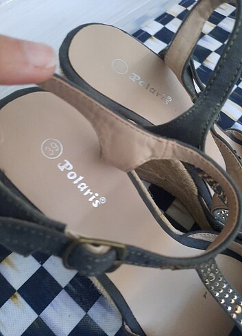 Polaris dolgu topuk ayakkabi - Görsel 2