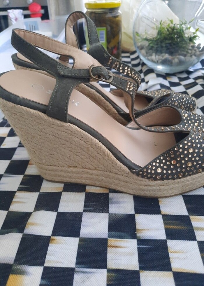 Polaris dolgu topuk ayakkabi - Görsel 3