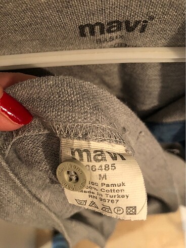 m Beden Mavi erkek t shirt