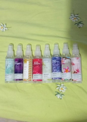Avon Senses Vücut spreyi seti