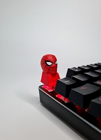 Spiderman Keycaps 