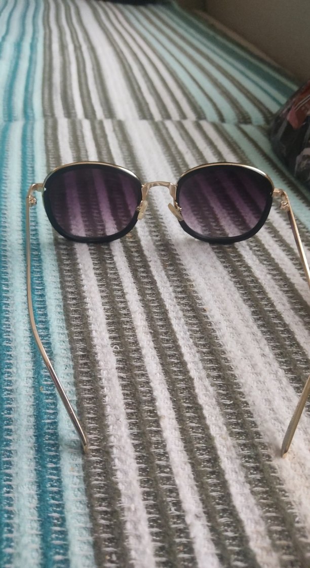 Şeffaf Klasik Çok Renkli Kadın Güneş Gözlüğü - Görsel 3