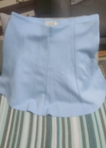 Mavi kısa etek - Görsel 3