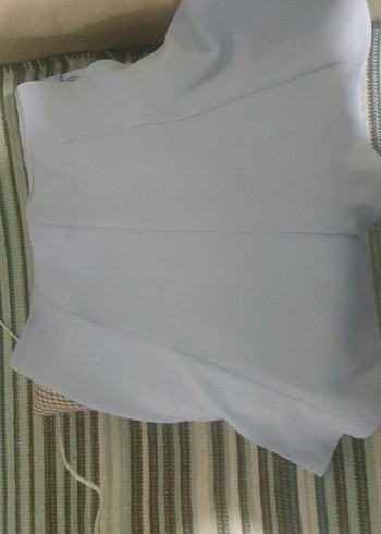 Mavi kısa etek - Görsel 4