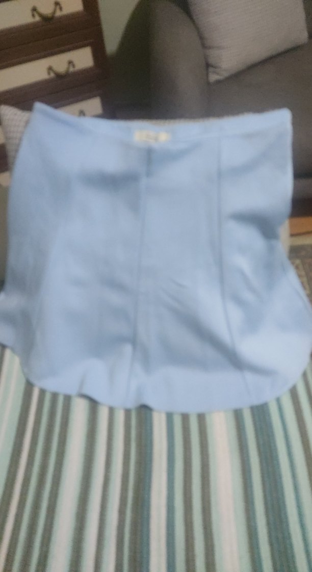 Mavi kısa etek - Görsel 3