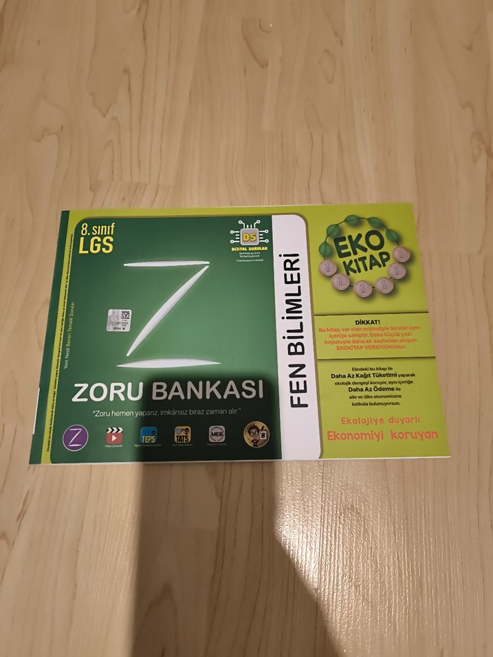 8. Sınıf LGS Zoru Bankası Fen Bilimleri ve Matematik Kitapları - Görsel 2