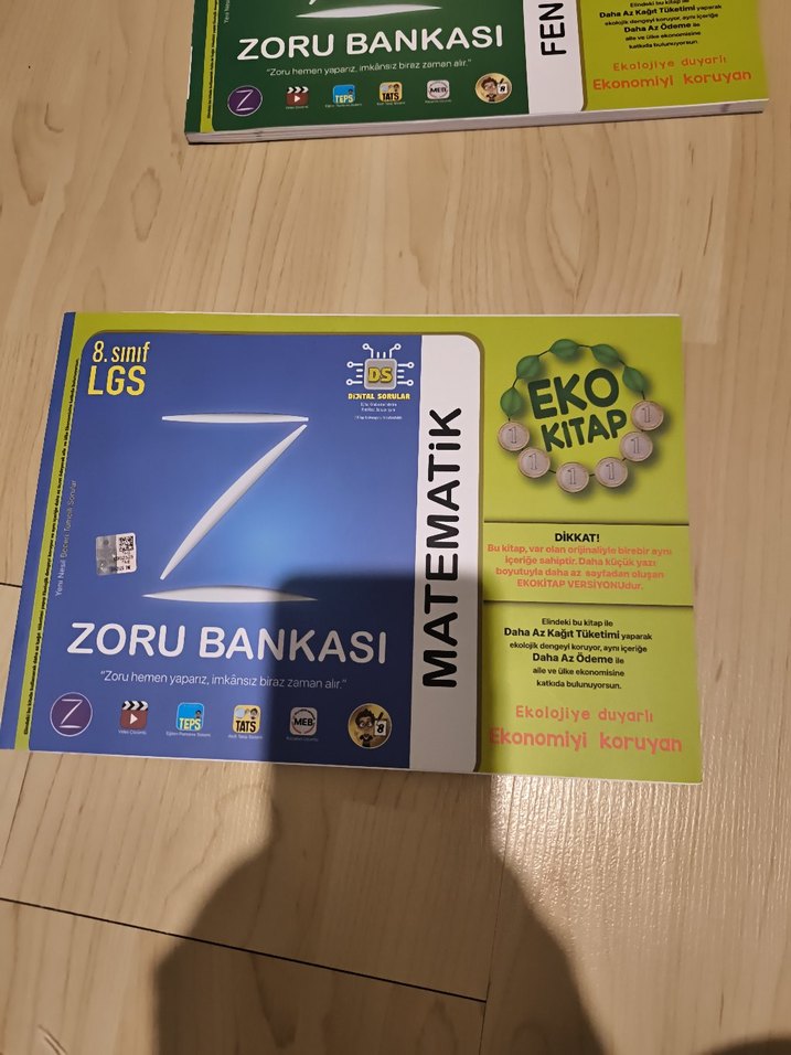 8. Sınıf LGS Zoru Bankası Fen Bilimleri ve Matematik Kitapları - Görsel 3