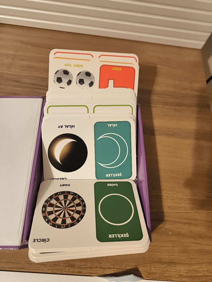 Sayilar ve Renkler Eğitim Kartları Seti - Görsel 3