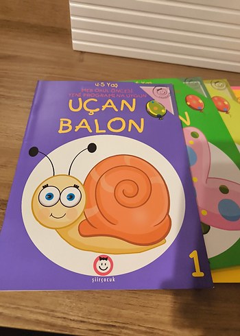 Uçan Balon 5 Kitap Çocuk Seti - Görsel 2