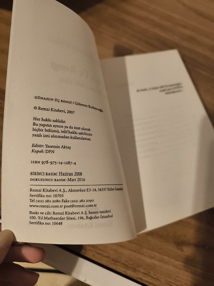 Günahın Üç Rengi - Gülseren Budayıcıoğlu - Görsel 2