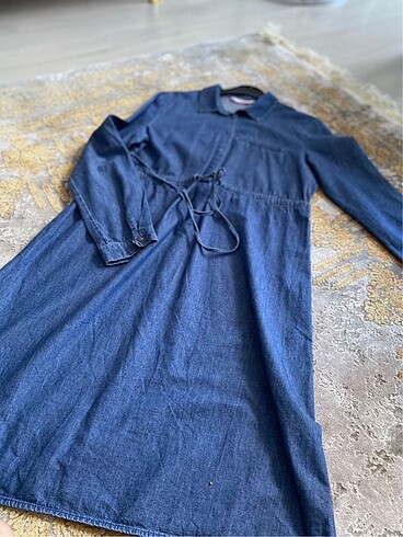 m Beden Kot jean tunik #zara #ghisa #setrms