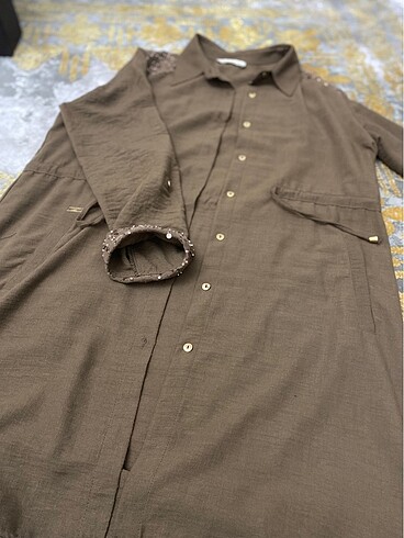 xl Beden kahverengi Renk Setrms tunik #ghisa #invee #seçil #kayra #venöve