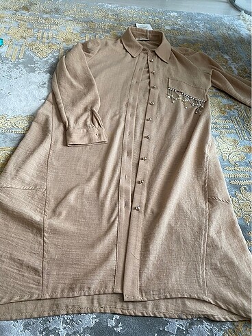 m Beden camel Renk Setrms tunik #ghisa #kayra #nihan #invee #seçil