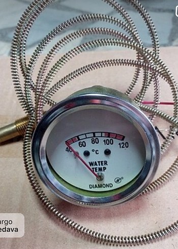 araçlar için cıvalı hararet gostergesi - Görsel 2