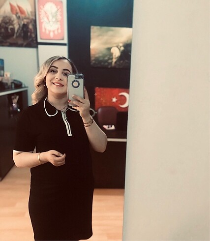xl Beden siyah Renk Yazlık elbise