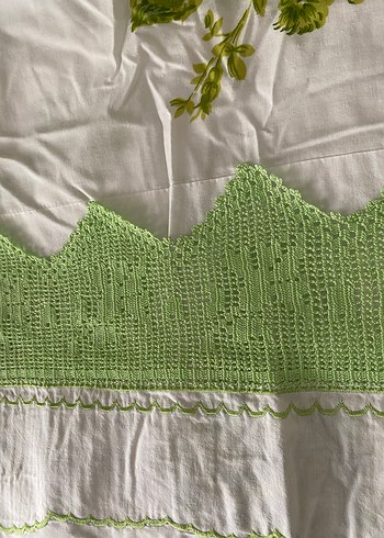 Çift kişilik nevresim dantelli - Görsel 2