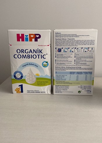 Diğer HiPP Organik Combiotic Bebek Sütü 2'li Paket