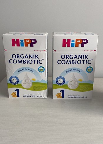 HiPP Organik Combiotic Bebek Sütü 2'li Paket