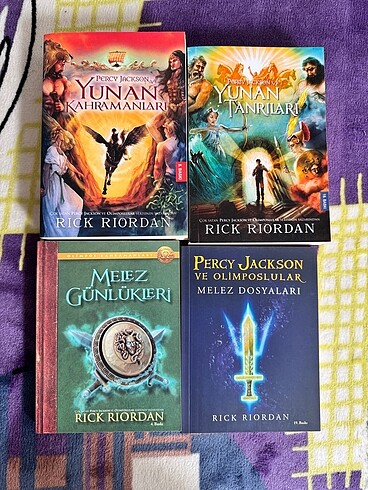 Percy Jackson 4 yan kitap