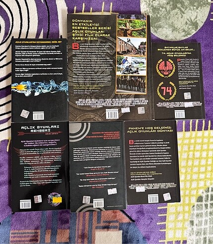  Açlık Oyunları 6 yan kitap