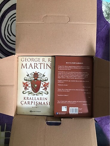  Taht Oyunları - Game Of Thrones Kutulu Set