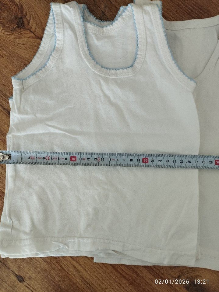 Beyaz Çocuk Atlet Seti - Görsel 3