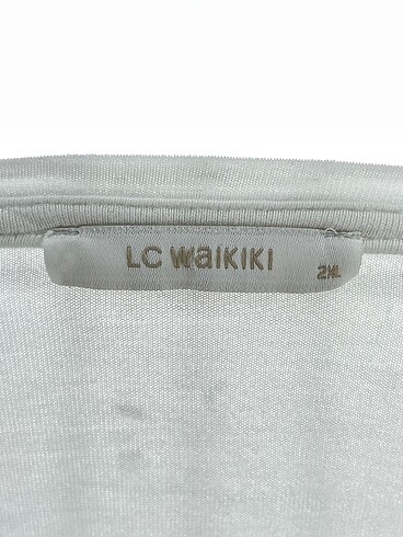 xxl Beden beyaz Renk LC Waikiki T-shirt %70 İndirimli.