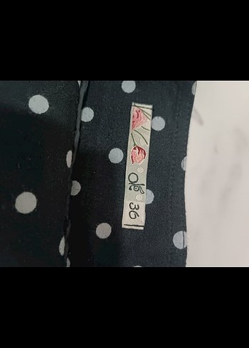 Siyah Puantiyeli Mini Etek - Görsel 2