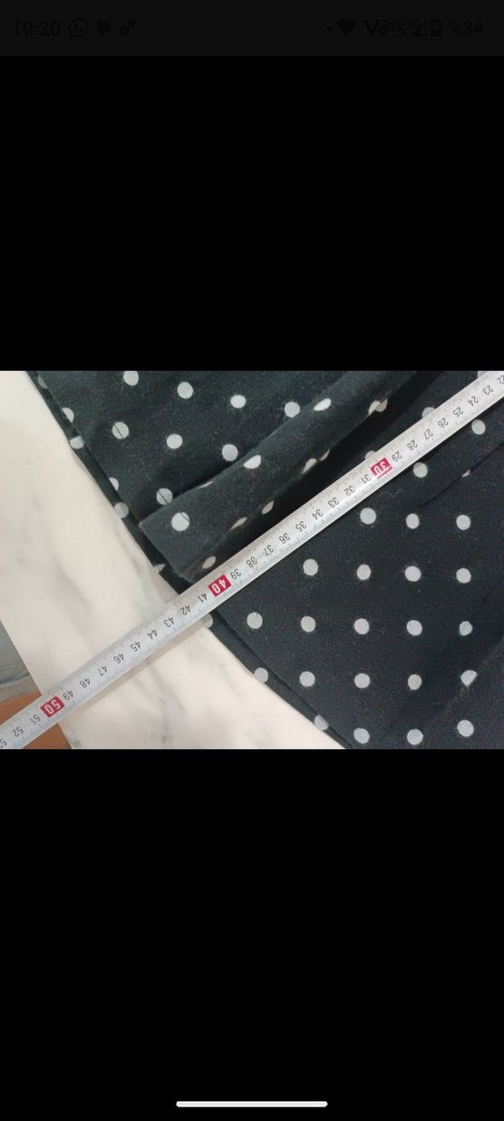 Siyah Puantiyeli Mini Etek - Görsel 4