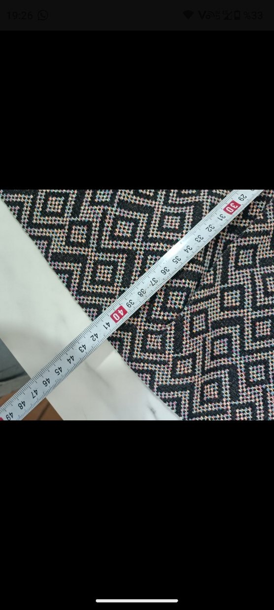 Stradivarius Desenli Bohem Kadın Mini Etek - Görsel 4