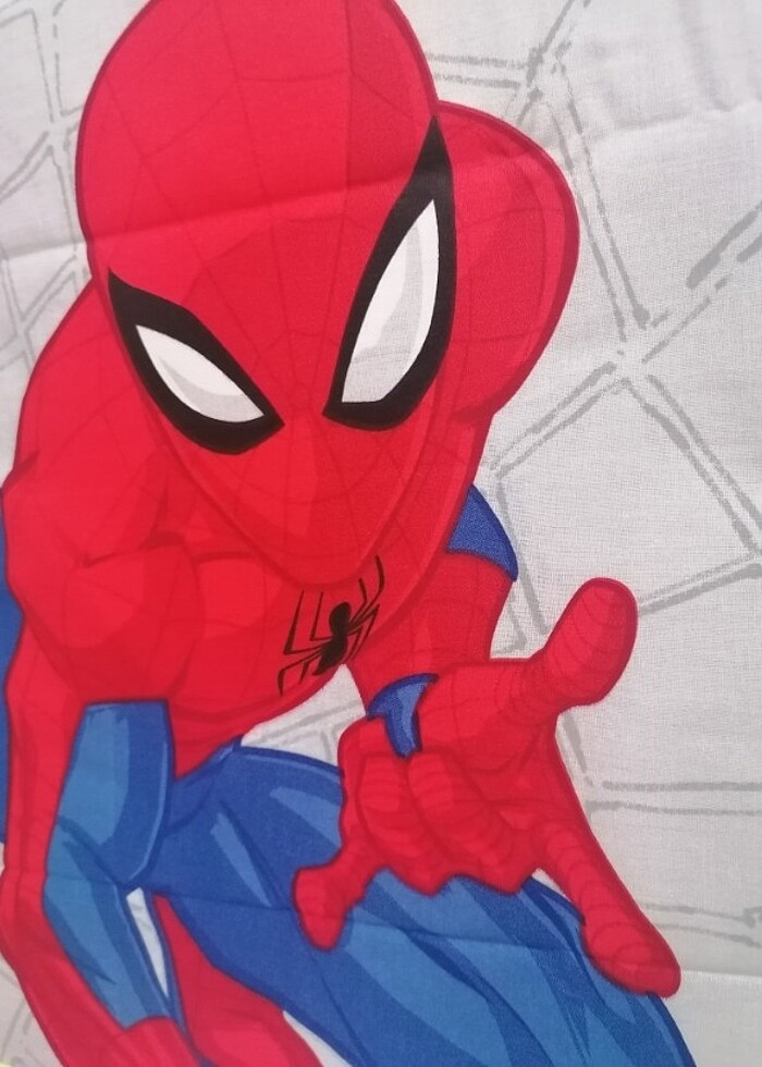 Taç Lisanslı Spiderman Kırlent Kılıfı - Görsel 2