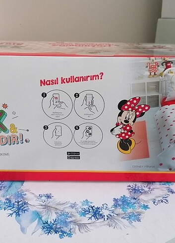 Taç Taç Minnie Çek Canlandır Nevresim Takımı 