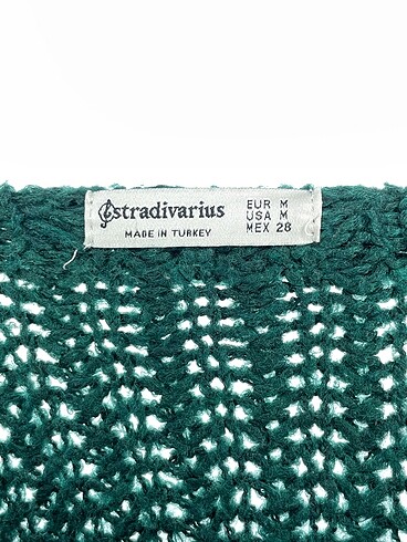 m Beden yeşil Renk Stradivarius Kazak / Triko %70 İndirimli.