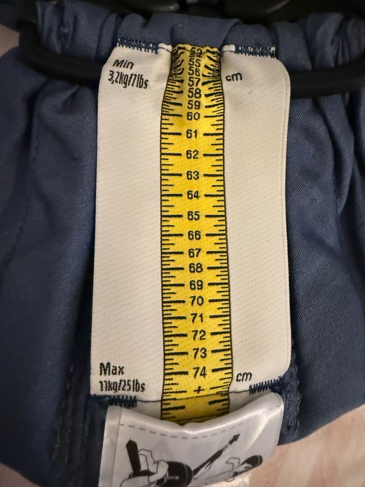 Babybjörn kanguru 
Koyu Mavi Bebek Taşıyıcı - Görsel 4