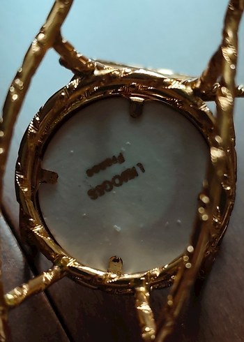 limoges Altın işlemeli Mini Sandalye - Görsel 3