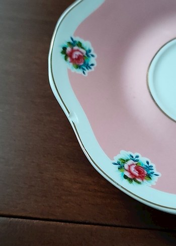 Çiçek Desenli Kapaklı  lucky art porselen sekerlik - Görsel 9