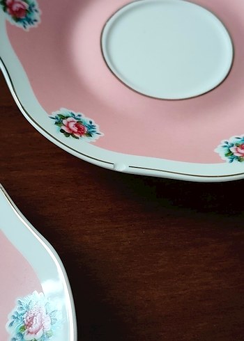 Çiçek Desenli Kapaklı  lucky art porselen sekerlik - Görsel 7