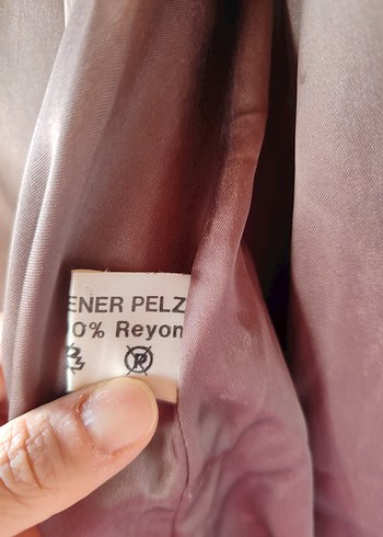 Kadın Kahverengi Uzun  Kürk Detaylı Mont - Görsel 5