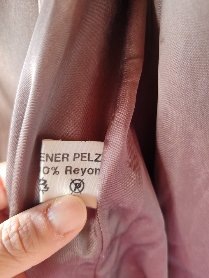 Kadın Kahverengi Uzun  Kürk Detaylı Mont - Görsel 5