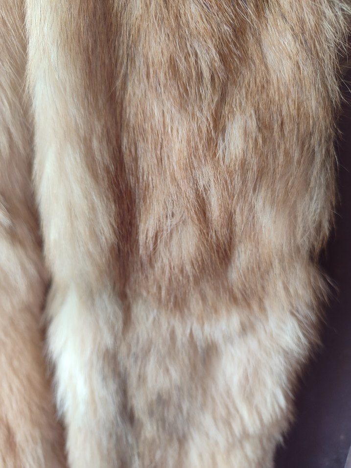 Kadın Kahverengi Uzun  Kürk Detaylı Mont - Görsel 3