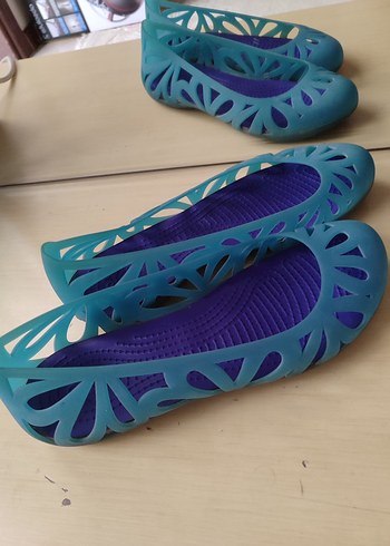 Crocs Mavi Kadın Babet