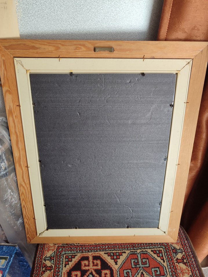 Kahverengi ve ahşap dekoratif çerçeve - Görsel 3